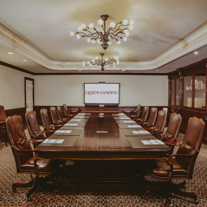 Scarlett meeting venue for refine business meetings at Queen's Landing in Niagara-on-the-Lake