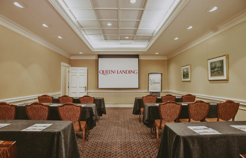Balmoral venue for small meetings and breakout rooms at the Queens Landing Hotel in Niagara-on-the-Lake