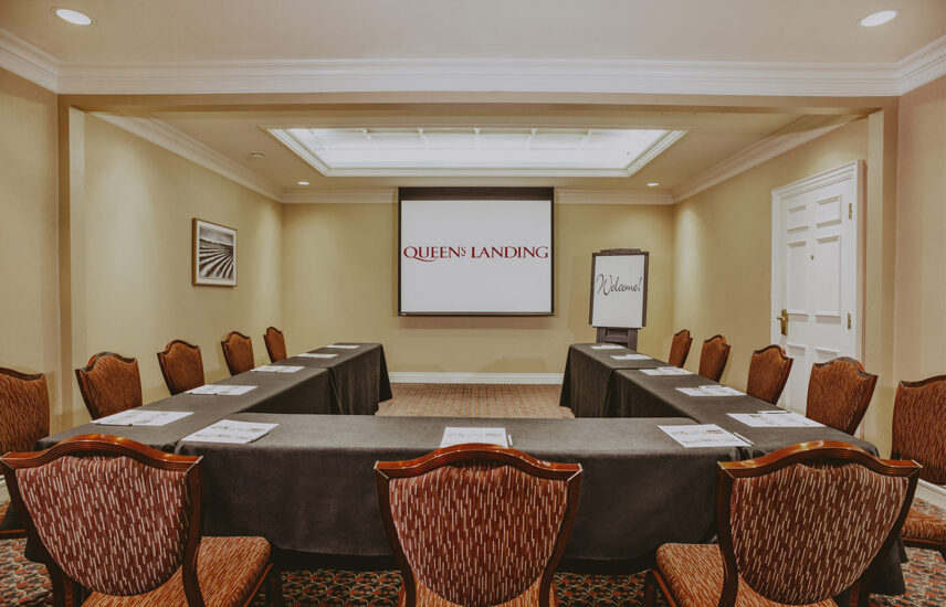 Wedgewood venue for small meetings and breakout rooms at the Queens Landing Hotel in Niagara-on-the-Lake