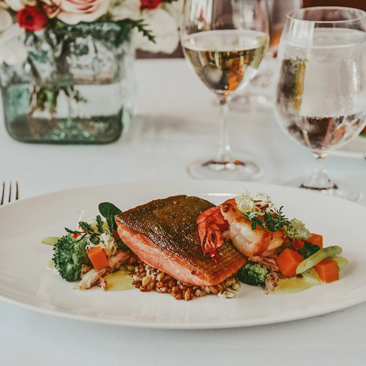 Classic meals with an Asian flair at Tiara Restaurant at the Queens Landing Hotel in Niagara-on-the-Lake