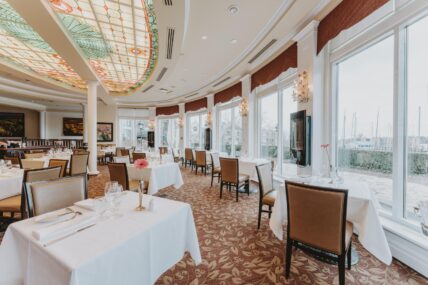 Valentine’s dinner served at Tiara Restaurant in Niagara-on-the-Lake.