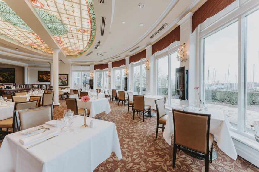 Valentine’s dinner served at Tiara Restaurant in Niagara-on-the-Lake.