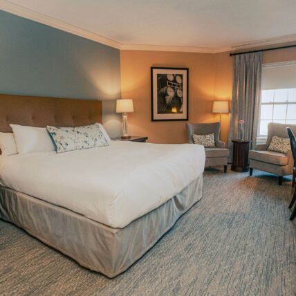 Traditional Guest Room at the Queens Landing Hotel in Niagara-on-the-Lake