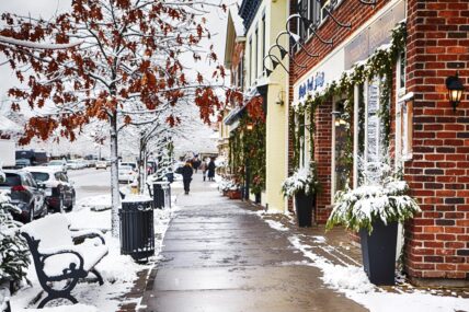 Victorian Village in Niagara-on-the-Lake.