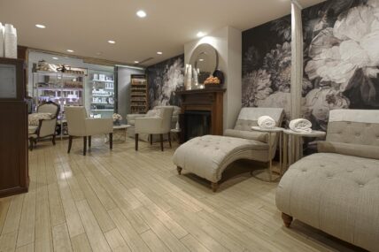 Secret Garden Spa lounge in the Prince of Wales hotel in Niagara-on-the-Lake.