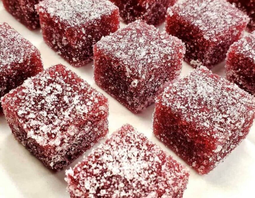 Red Wine Pate De Fruits - Inn On The Twenty