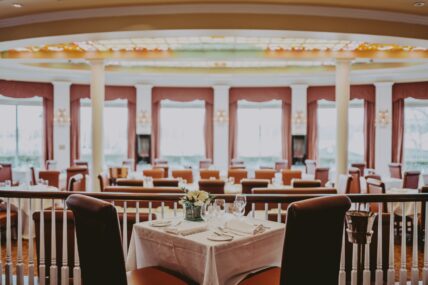 A view of the Tiara Restaurant.
