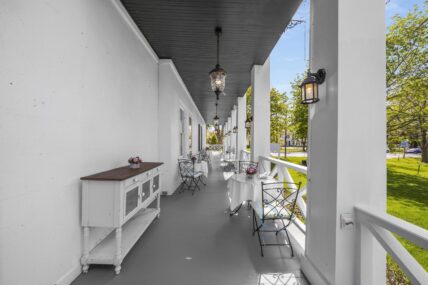 The Porch at HobNob Restaurant in Niagara-on-the-Lake.