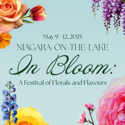 Niagara-on-the-Lake In Bloom Festival from May 9 to 12, 2025
