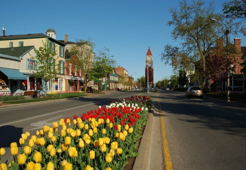 Queen street in Niagara-on-the-Lake