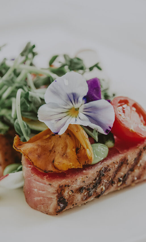 Cuisine available at Headwaters Restaurant at Millcroft Inn & Spa in Caledon