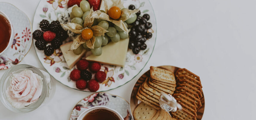 Afternoon tea dishes from the The Drawing Room at Prince of Wales in Niagara-on-the-Lake