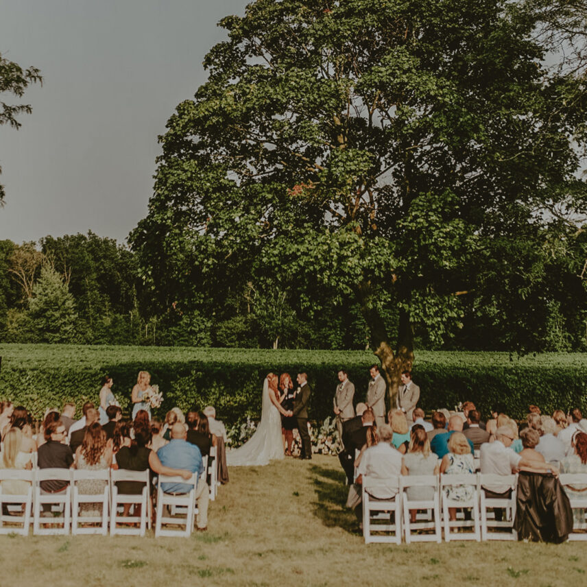 Vineyard wedding venue at The Hare Wine Co. in Niagara-on-the-Lake