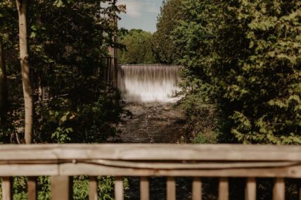 Waterfall in Caledon, ON.