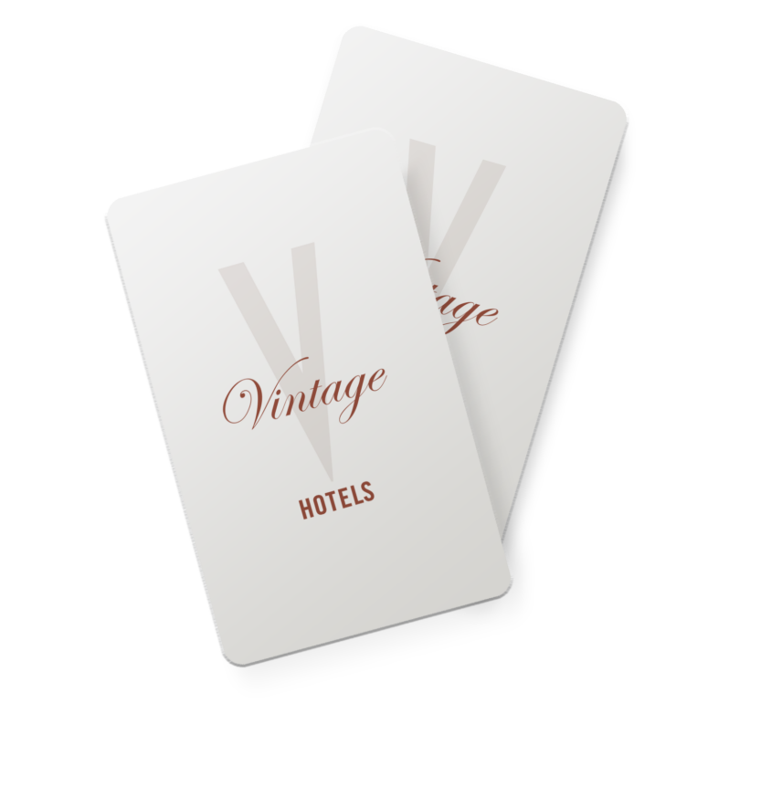 Vintage Hotels room keys