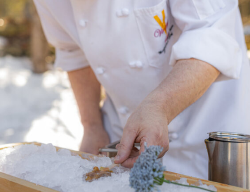 Taffy making demonstration at Millcroft Inn & Spa in Caledon.